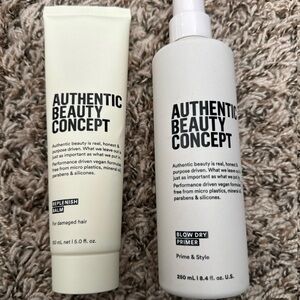 Authentic Beauty Concept Replenish Balm and Blow Dry Primer Set